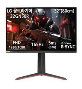 LG전자 FHD 울트라기어 LED 게이밍모니터, 80cm, 32GN50R