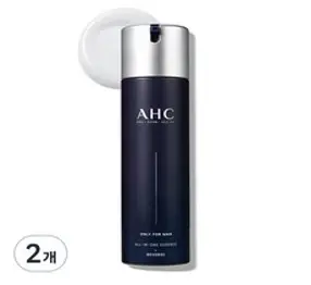 AHC 온리 포 맨 올인원 에센스, 200ml, 2개