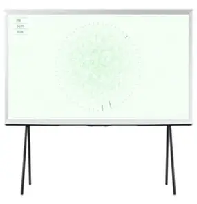 삼성전자 4K UHD QLED The Serif TV 화이트, 138cm(55인치), KQ55LSD01AFXKR, 스탠드형, 방문설치