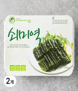 쇠미역, 300g, 2개