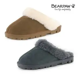 와이컨셉 BEARPAW MARY 여성 양털 슬리퍼 2종 K814ND